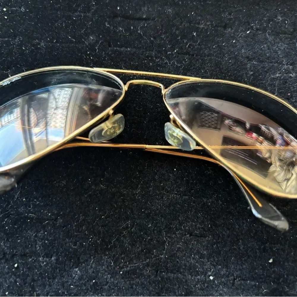 Ray-ban Aviator Gradient Gold Frames Unisex Sunglasses eyewear accessory glasses